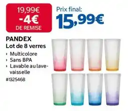 Costco Lot de 8 verres offre