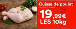 Hmarket Cuisse de poulet offre
