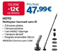 Costco Nettoyeur tournant sans fil offre