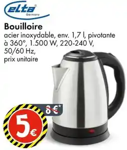 TEDi elte Bouilloire offre