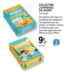 E.Leclerc Espace Culturel Larousse Bataille des additions offre