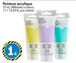 TEDi DIY Handbook Peinture acrylique offre