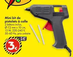 TEDi Mini kit de pistolets à colle offre