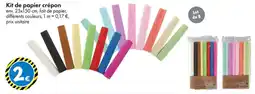 TEDi Kit de papier crépon offre