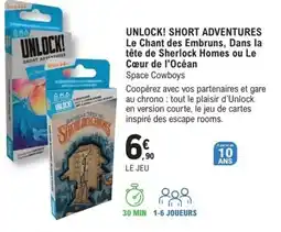 E.Leclerc Espace Culturel UNLOCK! SHORT ADVENTURES Le Chant des Embruns offre