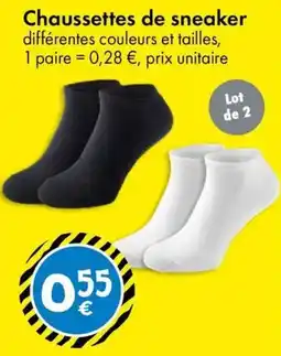 TEDi Chaussettes de sneaker offre