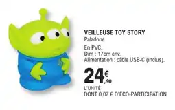 E.Leclerc Espace Culturel Paladone VEILLEUSE TOY STORY offre