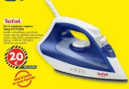 TEDi Tefal Fer à repasser vapeur tefal fv1711e0 offre