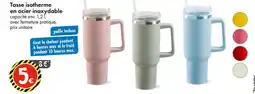 TEDi Tasse isotherme en acier inoxydable offre