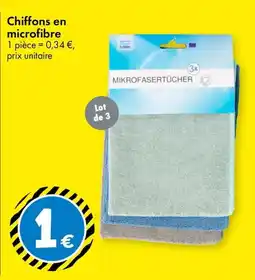 TEDi Tegulae Aelson Chiffons en microfibre offre