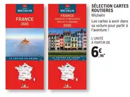 E.Leclerc Espace Culturel Selection cartes routieres offre