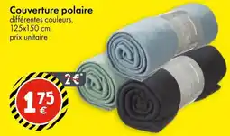 TEDi Couverture polaire offre