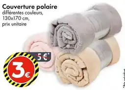 TEDi Couverture polaire offre