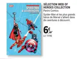 E.Leclerc Espace Culturel Panini Comics SPIDER-MAN & LES AVENGERS offre