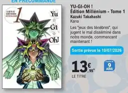 E.Leclerc Espace Culturel YU-GI-OH! Édition Millénium - Tome 1 offre