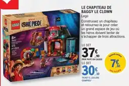 E.Leclerc Espace Culturel Lego LE CHAPITEAU DE BAGGY LE CLOWN offre
