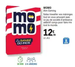 E.Leclerc Espace Culturel MOMO Atm Gaming La Bataille des Mots offre