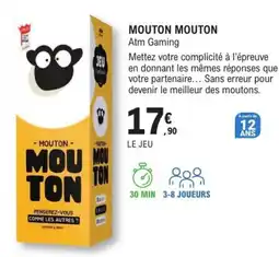 E.Leclerc Espace Culturel Atm Gaming MOUTON MOUTON offre