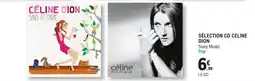E.Leclerc Espace Culturel Selection cd celine dion offre