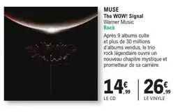 E.Leclerc Espace Culturel MUSE The WOW! Signal offre