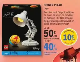 E.Leclerc Espace Culturel LEGO Disney Pixar Luxo Jr. offre