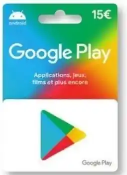 E.Leclerc Espace Culturel Google Play offre