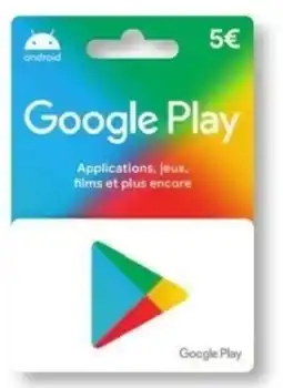 E.Leclerc Espace Culturel Google Play offre