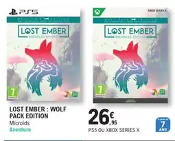 E.Leclerc Espace Culturel Loste ember: wolf pack edition offre