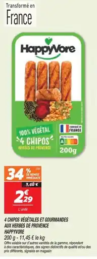 Netto Happyvore 4 ChiPos offre