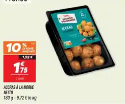 Netto Netto Accrass à la morue offre