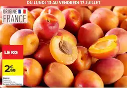Carrefour Market Abricot offre