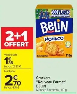 Carrefour Market BELIN Crackers offre