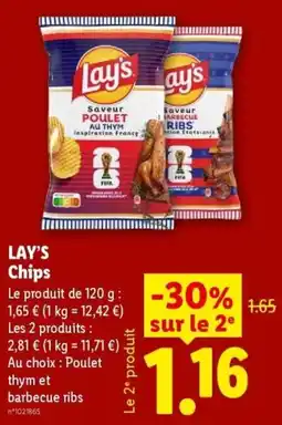 Lidl Lay's Chips offre