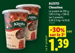 Lidl ALESTO Chouchou offre