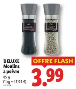 Lidl Deluxe Moulins à poivre offre