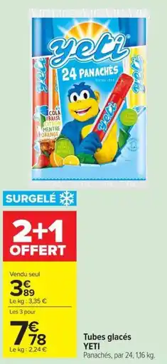 Carrefour Market YETI Panachés offre