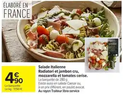 Carrefour Market ITALIENNE Salade offre