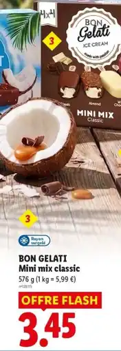 Lidl Bon gelati mini mix classic offre