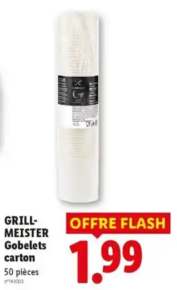 Lidl GRILL-MEISTER Gobelets offre