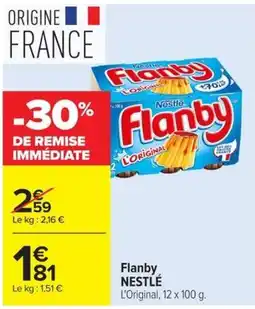 Carrefour Market Flanby NESTLÉ offre