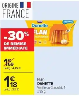 Carrefour Market Danette Flan offre