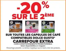 Carrefour Market Dolce Gusto Carrefour Extra offre