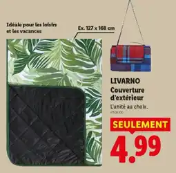 Lidl LIVARNO Couverture d'extérieur offre