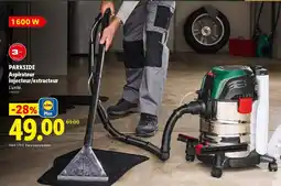 Lidl PARKSIDE Aspirateur injecteur/extracteur offre