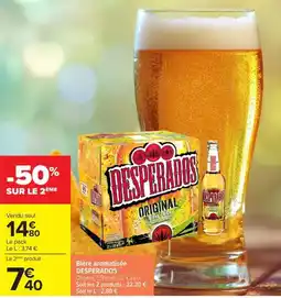 Carrefour Market Desperados Bière aromatisée offre
