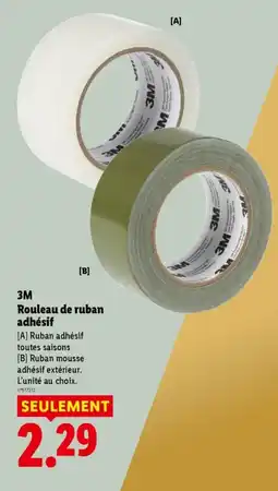 Lidl 3M Rouleau de ruban adhésif offre