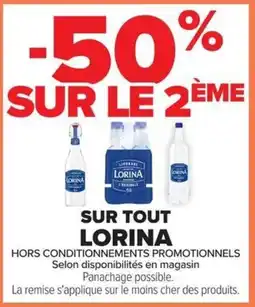 Carrefour Market Lorina offre