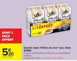Carrefour Market Sheba Délices du Jour offre