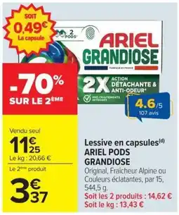 Carrefour Market ARIEL GRANDIOSE offre