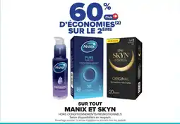 Carrefour Market Manix infiniti gel lubrifiant offre